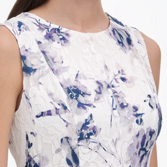 DKNY fit and flare lace dress - Picture 3 of 7